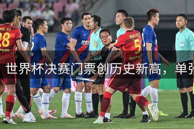 世界杯决赛门票创历史新高，单张售价突破1.2万美元
