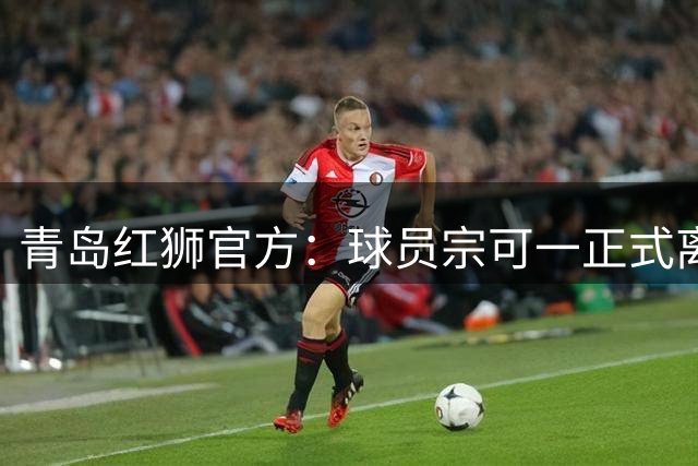 青岛红狮官方：球员宗可一正式离队